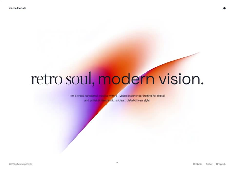 Creative Designer Portfolio preview